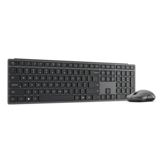 Lenovo 700 Modern clavier Souris incluse Bureau RF sans fil + Bluetooth Anglais américain Gris
