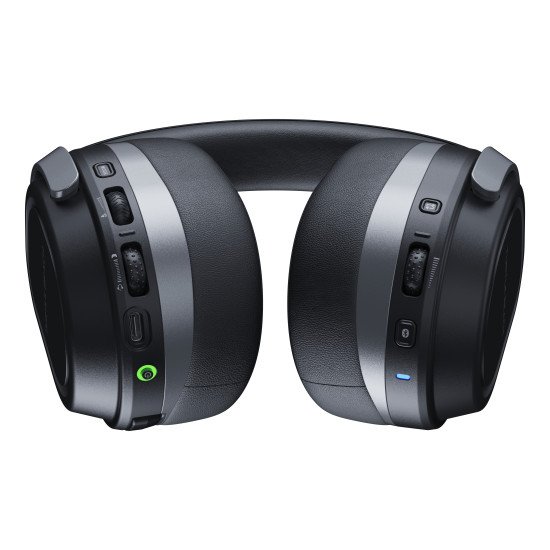 Turtle Beach Casque gaming amplifié multiplateforme sans fil Stealth 700 pour Xbox Series X|S, Xbox One, PC et mobile - Haut-parleurs 60 mm, microphone avec isolation acoustique par l'IA, Bluetooth. Batterie 80 heures – Noir