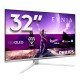 Philips 32M2N8900P/00 écran PC 80 cm (31.5") 3840 x 2160 pixels Blanc