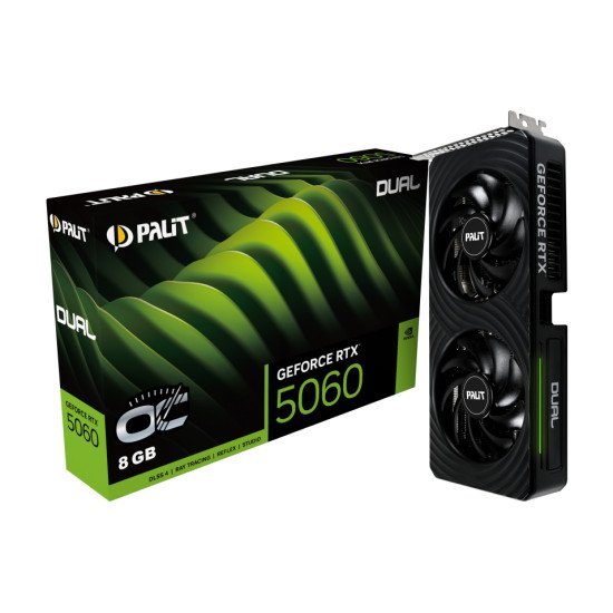 Palit GeForce RTX 5060 Dual OC NVIDIA 8 Go GDDR7