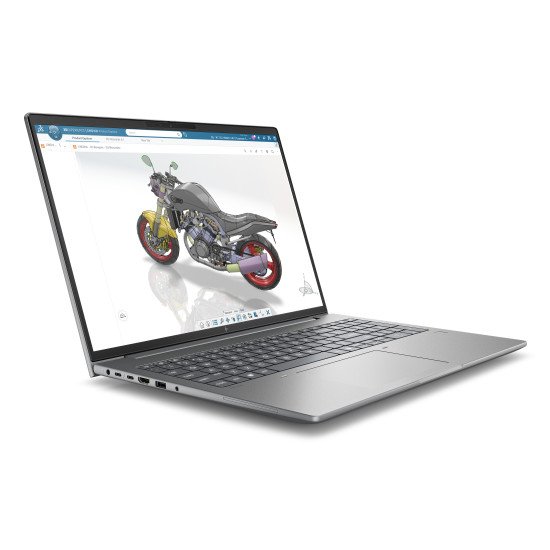 HP Zbook X ZBXG2i16 U9 386H 16 64GB/1T PC NLSgl Copilot+ PC Intel Core Ultra 9 Station de travail mobile 40,6 cm (16") 2.5K 64 Go DDR5-SDRAM 1 To SSD NVIDIA RTX PRO 2000 Blackwell Wi-Fi 7 (802.11be) Windows 11 Pro AI Workstation, AI PC Argent QWERTY