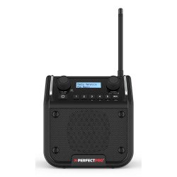 Perfectpro DPR2-18V Radio portable Numérique Noir