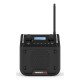 Perfectpro DPR2-18V Radio portable Numérique Noir Perfectpro DPR2-18V Radio portable Numérique Noir