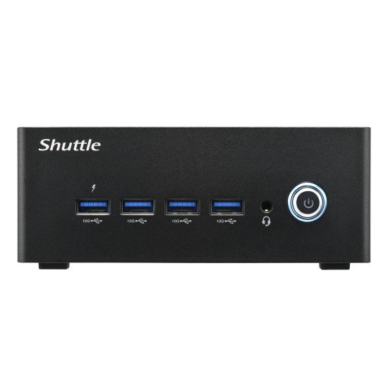 Shuttle Nano PC NT10H5, Intel Core Ultra 5 125H, Intel Arc graphics, 2xHDMI, 2xUSB 4.0 (DP), 2x2.5Gbit LAN, VESA, 24/7 Shuttle Nano PC NT10H5, Intel Core Ultra 5 125H, Intel Arc graphics, 2xHDMI, 2xUSB 4.0 (DP), 2x2.5Gbit LAN, VESA, 24/7