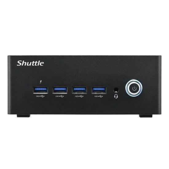 Shuttle Nano PC NT10H5, Intel Core Ultra 5 125H, Intel Arc graphics, 2xHDMI, 2xUSB 4.0 (DP), 2x2.5Gbit LAN, VESA, 24/7 Shuttle Nano PC NT10H5, Intel Core Ultra 5 125H, Intel Arc graphics, 2xHDMI, 2xUSB 4.0 (DP), 2x2.5Gbit LAN, VESA, 24/7