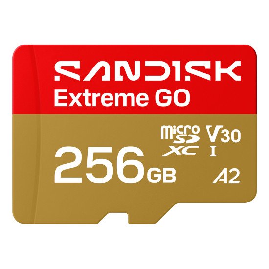 SanDisk Extreme GO 256 Go MicroSDXC UHS-I