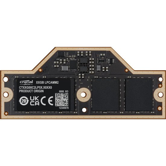 Crucial CT32G75C2LP5X module de mémoire 32 Go 1 x 32 Go LPDDR5X 7500 MT/s Crucial CT32G75C2LP5X module de mémoire 32 Go 1 x 32 Go LPDDR5X 7500 MT/s