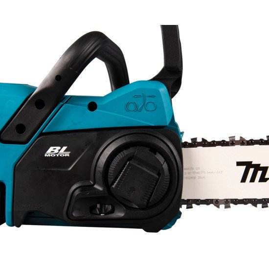 Makita DUC307ZX2 tronçonneuse 610 W Noir, Bleu, Acier