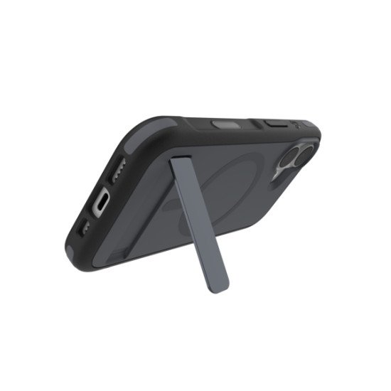 ZAGG Sedona Snap Kickstand coque de protection pour téléphones portables 16 cm (6.3") Housse Charbon de bois
