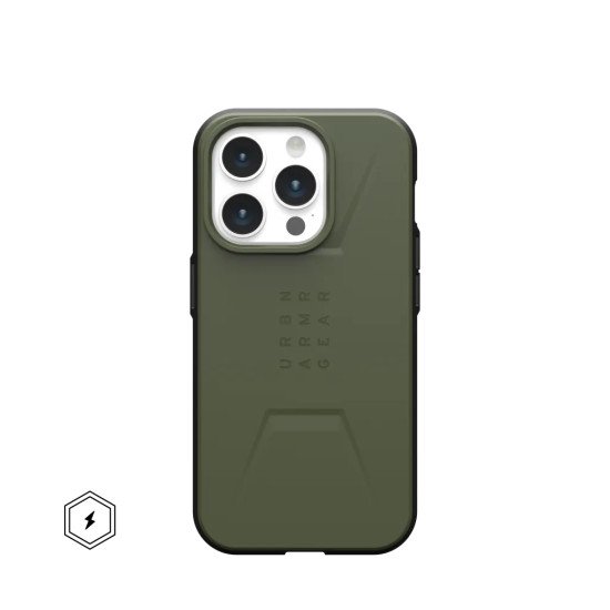 Urban Armor Gear 114275117272 coque de protection pour téléphones portables 15,5 cm (6.1") Housse Olive