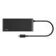 Belkin INC024HQBK hub & concentrateur USB Type-C 10000 Mbit/s Noir