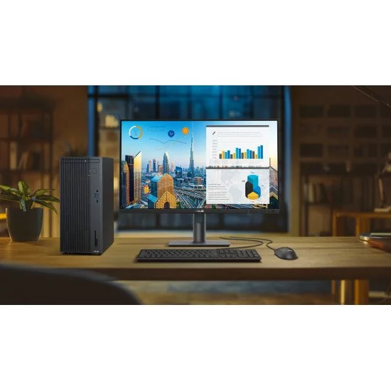 ASUS ExpertCenter P500 Mini Tower P500MV-13420H072X Intel® Core™ i5 i5-13420H 16 Go DDR5-SDRAM 512 Go SSD Windows 11 Pro PC Gris