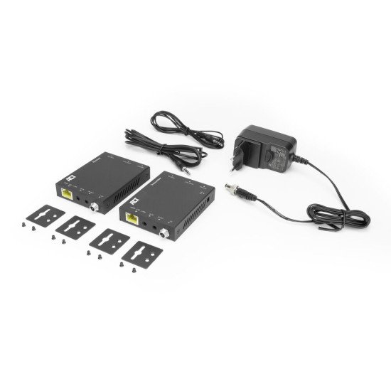 ACT AC7811 extension audio/video Émetteur et récepteur AV Noir