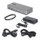StarTech.com Station d'Accueil USB-C à Deux Écrans, DisplayPort, 4K 60Hz, Recharge d'Ordinateur Portable 100 W, 1 GbE, Sans Pilote, Station d'Accueil Multi-Écrans pour Windows