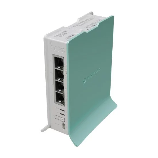 Mikrotik hAP routeur sans fil Gigabit Ethernet Monobande (2,4 GHz) Vert, Blanc Mikrotik hAP routeur sans fil Gigabit Ethernet Monobande (2,4 GHz) Vert, Blanc