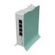 Mikrotik hAP routeur sans fil Gigabit Ethernet Monobande (2,4 GHz) Vert, Blanc Mikrotik hAP routeur sans fil Gigabit Ethernet Monobande (2,4 GHz) Vert, Blanc