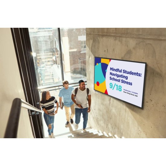 Viewsonic CDE8631-1C Écran d'affichage dynamique Écran plat de signalisation numérique 2,18 m (86") LCD Wifi 500 cd/m² 4K Ultra HD Noir Intégré dans le processeur Android 14 24/7