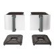 Ninja AF400EU Double 9,5 L Autonome 2470 W Friteuse d'air chaud Blanc Ninja AF400EU Double 9,5 L Autonome 2470 W Friteuse d'air chaud Blanc