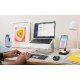 Twelve South Curve SE Aluminium, Argent