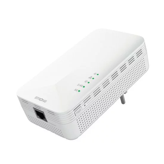 Strong POWERL1000DUOWIFIEUV2 Adaptateur réseau CPL 1000 Mbit/s Ethernet/LAN Wifi Blanc 2 pièce(s) Strong POWERL1000DUOWIFIEUV2 Adaptateur réseau CPL 1000 Mbit/s Ethernet/LAN Wifi Blanc 2 pièce(s)