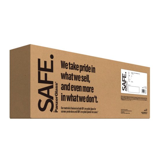 PanzerGlass SAFE. by ® TPU Case Black iPhone 16 | BULK coque de protection pour téléphones portables Housse Noir