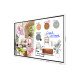Samsung WM75FX Écran plat de signalisation numérique 190,5 cm (75") LED Wifi 450 cd/m² 4K Ultra HD Gris, Blanc Écran tactile Tizen 12/7