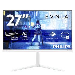 Philips Evnia 5000 27M2N5201P/00 écran PC 68,6 cm (27") 1920 x 1080 pixels Full HD LCD Blanc