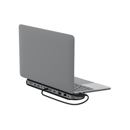 Belkin INC014BTSGY station d'accueil Avec fil USB 3.2 Gen 2 (3.1 Gen 2) Type-C Noir, Gris