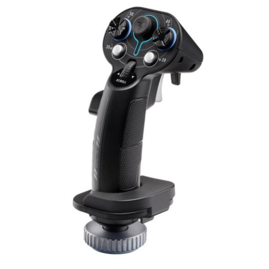 Thrustmaster Sol-R 3 AVA Add-On Grip Noir USB Manche à air Analogique/Numérique PC