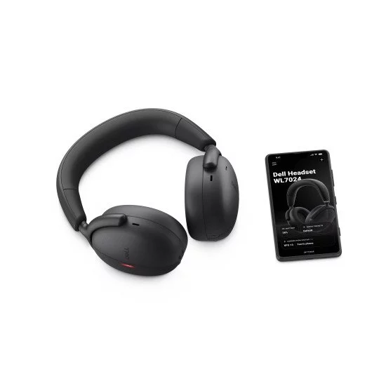 DELL WL7024 Casque Avec fil &sans fil Arceau Appels/Musique USB Type-C Bluetooth Noir DELL WL7024 Casque Avec fil &sans fil Arceau Appels/Musique USB Type-C Bluetooth Noir