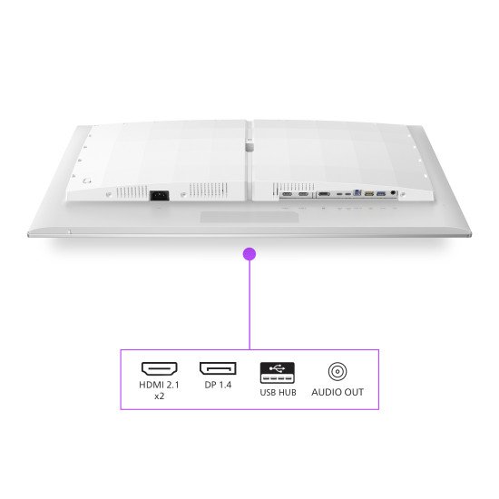 Philips 32M2N8900P/00 écran PC 80 cm (31.5") 3840 x 2160 pixels Blanc