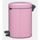 Brabantia NewIcon 5 L Rond Acier Rose