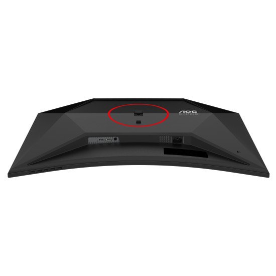 AOC G4 C32G4Z écran PC 80 cm (31.5") 1920 x 1080 pixels Full HD LCD Noir, Rouge
