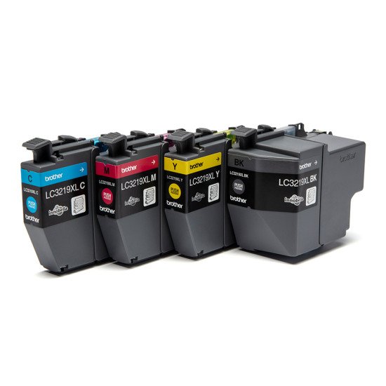 Brother Pack de cartouches d'encre LC3219XLVALBP originales Brother Pack de cartouches d'encre LC3219XLVALBP originales