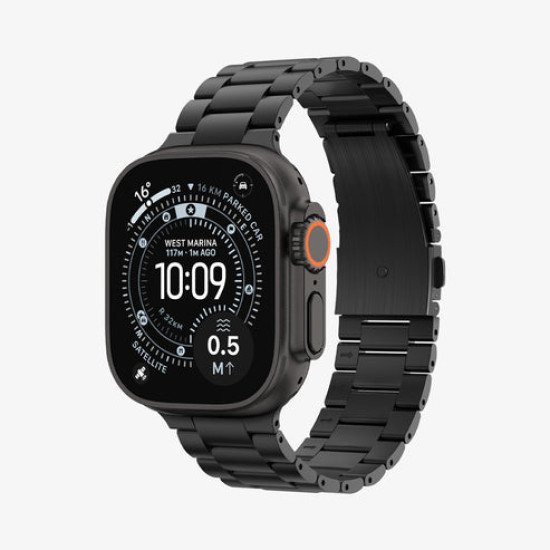 Spigen AMP11577 accessoire intelligent à porter sur soi Bande Noir Titane