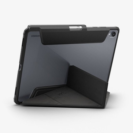 Spigen ACS11823 étui pour tablette 32 cm (12.6") Folio Noir