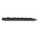 CHERRY KW 3000 clavier Universel RF sans fil QWERTY Anglais Noir