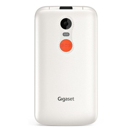 Gigaset GL595 7,11 cm (2.8") 114 g Blanc Téléphone pour seniors Gigaset GL595 7,11 cm (2.8") 114 g Blanc Téléphone pour seniors