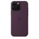 Apple Coque en silicone avec MagSafe pour iPhone 16 Pro Max - Prune Apple Coque en silicone avec MagSafe pour iPhone 16 Pro Max - Prune