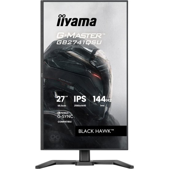 iiyama G-MASTER GB2741QSU-B1 écran PC 68,6 cm (27") 2560 x 1440 pixels Noir