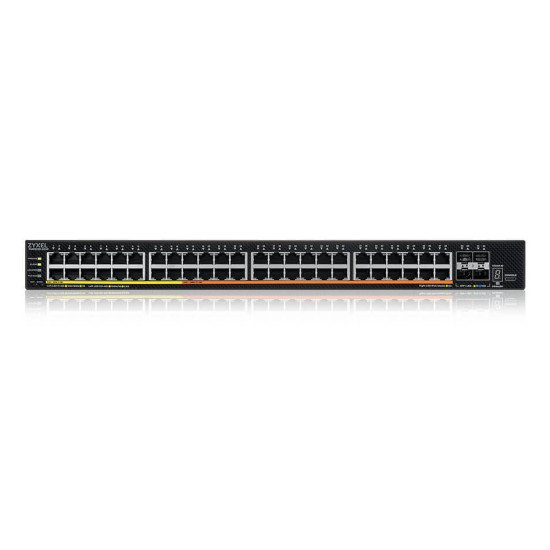 Zyxel XMG2230-52HP Géré L2/L3 2.5G Ethernet (100/1000/2500) Connexion Ethernet POE 1U Noir