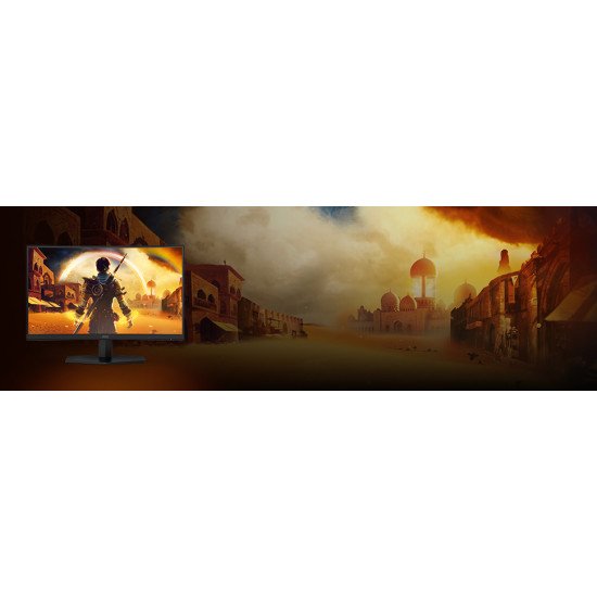 AOC G4 23.6" VA FHD 180Hz écran PC 59,9 cm (23.6") 1920 x 1080 pixels Full HD LCD Noir, Rouge