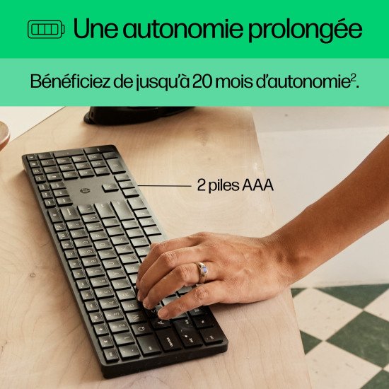 HP Clavier sans fil programmable 450