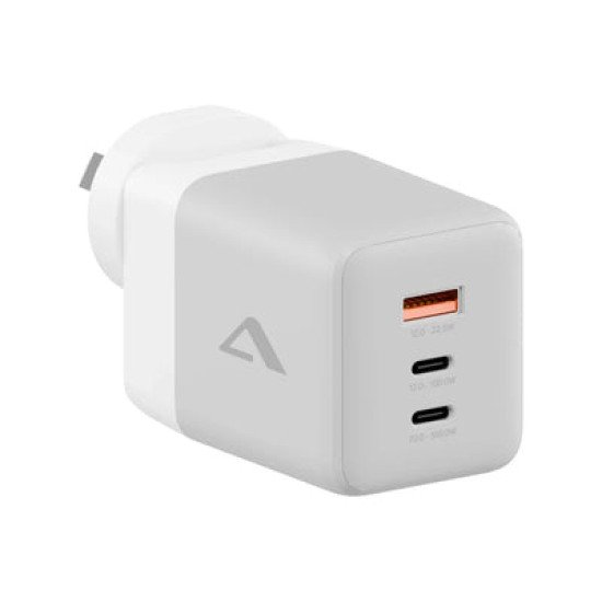 ALOGIC WCM3X100G chargeur d'appareils mobiles Smartphone, Tablette Blanc Secteur Intérieure