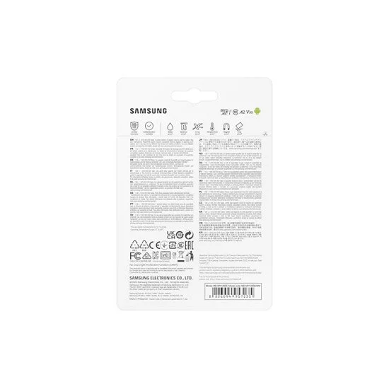 Samsung MB-MY128SB/WW mémoire flash 128 Go MicroSDXC UHS-I Samsung MB-MY128SB/WW mémoire flash 128 Go MicroSDXC UHS-I