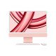 Apple iMac M3 Apple M 59,7 cm (23.5") 4480 x 2520 pixels 8 Go 256 Go SSD PC All-in-One macOS Sonoma Wi-Fi 6E (802.11ax) Rose