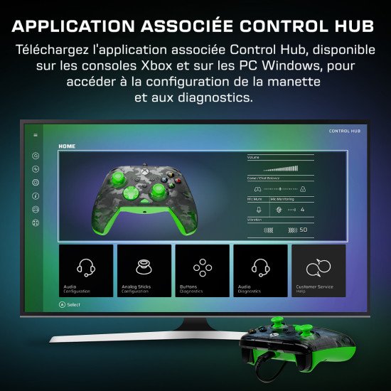 Turtle Beach Rematch Core – Camouflage noir fantôme/vert Turtle Beach Rematch Core – Camouflage noir fantôme/vert