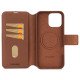 Decoded Leather Detachable Wallet coque de protection pour téléphones portables 17,5 cm (6.9") Étui avec portefeuille Marron