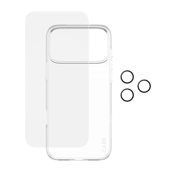 PanzerGlass SAFE. | CARE by ® 3-in-1 Fashionable Combo Bundle iPhone 17 Pro Max Protection d'écran transparent Apple 1 pièce(s)