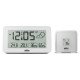 Braun BC13WP-DCF réveille-matin Réveil numérique Blanc